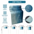 thumbnail image 6 of Blue Ombre Table Runner - 48 Inch Long Coastal Beach Modern Abstract Art Cotton and Linen Blended Dress Scarves Farmhouse Table Runner for Kitchen Dining, Coffee Table, 13" x 48", 6 of 8