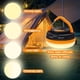 thumbnail image 3 of Hängande campinglampa med magnet (batteridriven modell, batterier ingår ej), vattentät bärbar LED-campinglampa, 5 belysningslägen och stark magnet, 3 of 5