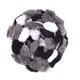 thumbnail image 4 of Hilo Grueso Macarena con Pompón para Tejer Alfombra DIY Suave y Cómodo Blanco Negro Gris, 4 of 8