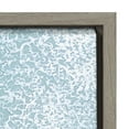 thumbnail image 5 of Kate and Laurel Sylvie Tropical Escape Framed Canvas Wall Art by The Creative Bunch Studio, 18x40 Gray, Tropical Landscape Art for Wall, 5 of 9
