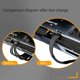 thumbnail image 2 of Cable de alimentación GPU 70cm 16pin(12+4) 12VHPWR para RTX 3090Ti 4070Ti 4080 4090 (Negro) Likrtyny Para estrenar, 2 of 9