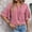 Pink, variant on Pincandy Womens Blouses Ruffle Short Sleeve T Shirts V Neck Double Tiered Bell Sleeve Top Spring Summer Fashion Clothes Cute Tunic,Khaki,2XL