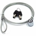 thumbnail image 3 of Candado de Seguridad Brobotix de 2 llaves, 1.2m. Color Gris. Brobotix 235497, 3 of 5