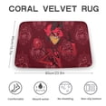 thumbnail image 2 of Hazbin Hotel Bathroom Rugs, Soft Absorbent Plush Bath Mat, Non-Slip, Machine Washable Bath Shower Mat, Floor Carpet for Bathtub&Sink, 2 of 8