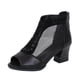 thumbnail image 3 of Zapatos de baile latino de malla a la moda, zapatos de mujer para bailar salón de baile, zapatos de baile de tacón alto modernos para mujer Tango Salsa, 3 of 5