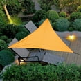 thumbnail image 3 of Xinyolin 3/4/6m Outdoor Triangle Sun Shelter Sunshade Canopy Garden Patio Camping Awning, 3 of 8