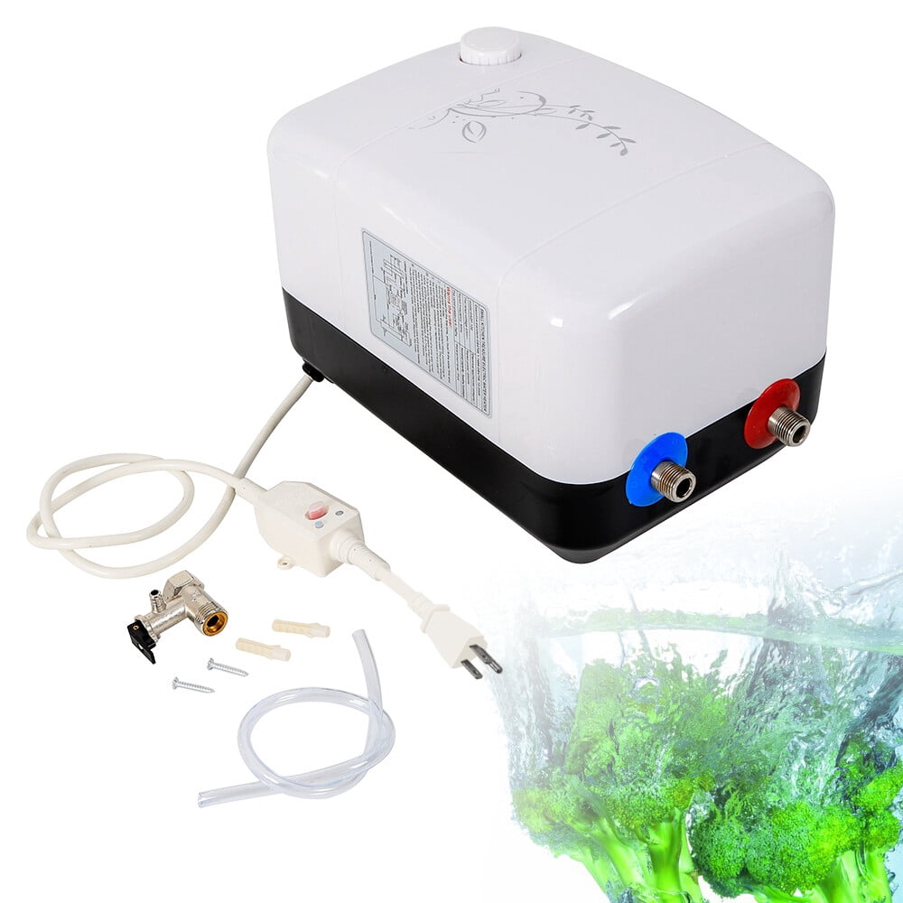 TFCFL 1500W 110V Instant Hot Water Heater Bathroom Kitchen Electric Tankless Water Heater 30-75℃