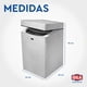 thumbnail image 5 of Funda para Lavadora Digital GILA Essentials de carga superior protector impermeable 64 X 62 X 98 cm, 5 of 5