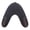 Foam black and red, variant on Multifunctional Triceps Rope Heavy Duty Triceps Extension Rope Face Pull Exercise Durability Fitness Equipment