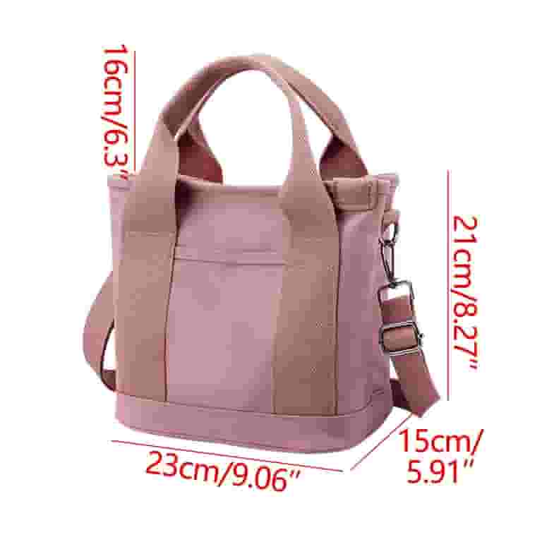 正規通販 Capacity Large Women's Crossbody with Handbag Tote Canvas Bags&Wallets