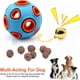 thumbnail image 3 of Pelota de juguete para perros, pelota para perros de caucho natural, pelota para perros con función de cuidado dental, juguete para golosinas para perros, pelota para perros indestructible Ø 8cm, 3 of 4