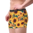 thumbnail image 2 of Fotbe Bohemian Sunflower Calzoncillos Tipo Boxer con Bolsa de Soporte Total para Hombre, X-Temp Fresco, Transpirable y de Secado Rápido-X-Large, 2 of 5