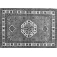 thumbnail image 1 of Ahgly Company Indoor Rectangle Medallion Gray Traditional Area Rugs, 8' x 10', 1 of 1