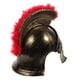 thumbnail image 3 of FELTECHELECTR Casco romano Casco Casco espartano Casco de guerrero romano Accesorio para fiesta de cosplay, 3 of 5