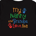 thumbnail image 4 of Inktastic Nanny and Grandpa Love Me Boys or Girls Long Sleeve Toddler T-Shirt, 4 of 5