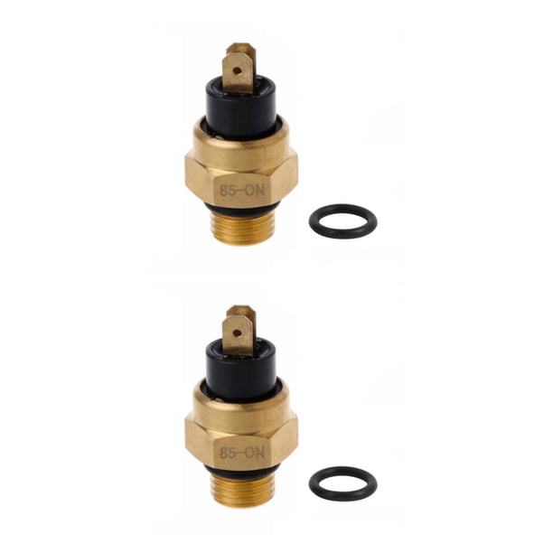 NICECNC Radiator Fan Thermo Switch – M14x1.5 Thread – Fits Honda Yamaha Suzuki KTM Husqvarna Beta