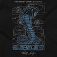 thumbnail image 4 of Shelby Cobra Daytona Car Blueprints Toddler Boy Girl T Shirt Infant Toddler Brisco Brands 6M, 4 of 5