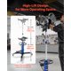 thumbnail image 2 of Gato hidráulico de transmisión VEVOR, capacidad de elevación de 1660 lb, gato telescópico de transmisión con pedal, rueda giratoria de 360°, altura de elevación de 34,6 a 69,3 pulgadas, 2 of 9