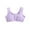 Purple-04, variant on Xfvqtps Girls Bras with Padded Cotton Training Bra for Teen Big Kids Cute Flower Print Bow Comfortable Breathable Girls Bras for 10-16 Years Purple-01
