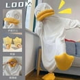 thumbnail image 1 of (5-L)Pyjama Elizabeth Canard pour Femmes Cosplay Combinaison, 1 of 5