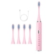 thumbnail image 3 of Soundwave Toothbrush Rechargeable With 5 Brush Heads 5 Modes 30 Second Area Change Reminder 60 Day Battery Life, 3 of 9
