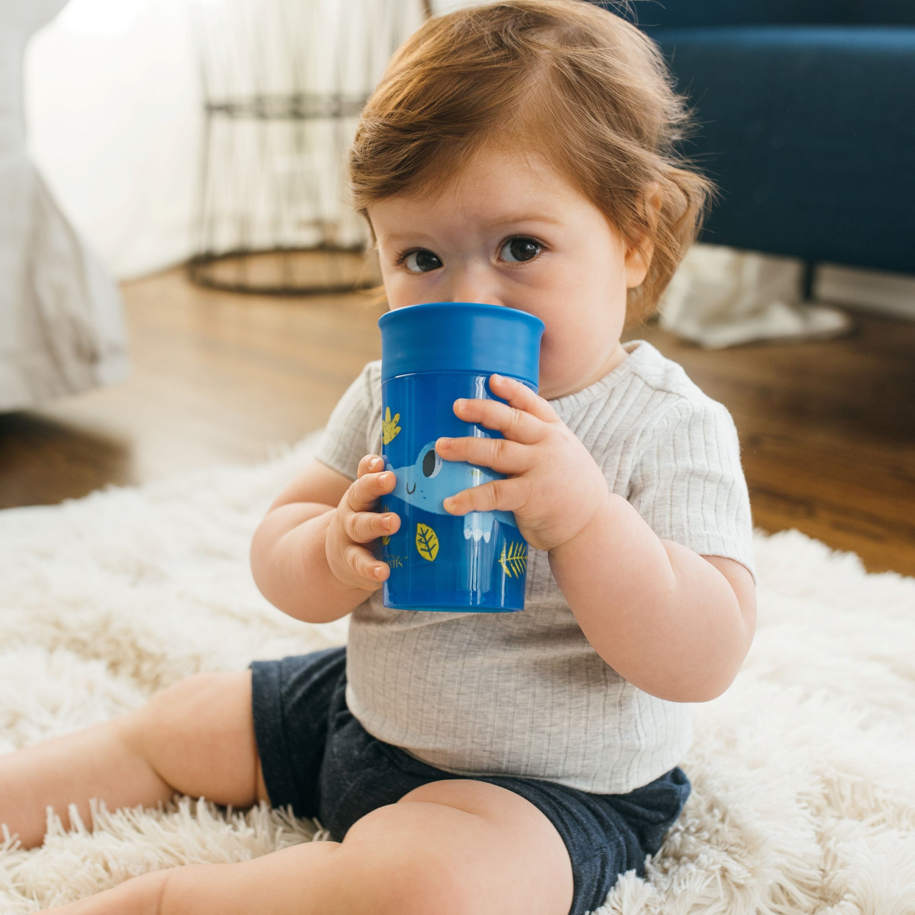 Transition to Big Kid Cup with Dr. Brown's Milestones™ Cheers360™ Spoutless  Transition Cup