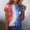 Blue_002, variant on Woman's Independence Day Shirt Usa Flag Graphics Short Sleeve Tops Casual Loose Crew Neck Tshirts 2026 New Fashion Clothes Sky Blue XXL