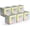 Tie-Dye Swirl, variant on Sorbus 11" Fabric Storage Cubes, 6 Pack, Collapsible Bins with Handles, Tie-Dye Swirl