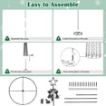 thumbnail image 6 of Yescom 6Ft Cone Christmas Tree with Light 26Modes 346 LED Light Bluetooth APP Control Indoor Outdoor Holiday Decoration, 6 of 9