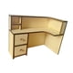 thumbnail image 5 of Escritorio de computadora a escala 1:12, accesorios de bricolaje, escritorio de casa de muñecas, modelo de estante de almacenamiento con cajón para, 5 of 7