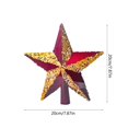 thumbnail image 3 of ¡Compra y Ahorra!, Adornos para árboles de Navidad Adornos colgantes con forma de estrella Adornos navideños con forma de bola Adornos navideños con forma de estrella Akmoler, 3 of 6
