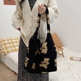 thumbnail image 3 of Bolso de hombro para mujer Zulema Bolso de Mano Grande Negro, 3 of 8
