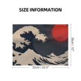 thumbnail image 2 of Shiartex Wave Red Sun Japanese Art Wooden Jigsaw Puzzle Challenging Difficult Wood Puzzles for Adults Gift for Family Friends 500 PCS, 2 of 6