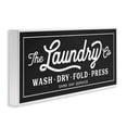 thumbnail image 3 of Stupell Industries Vintage Laundry Sign Cursive Typography, 10 x 24,Design by Lettered and Lined, 3 of 5