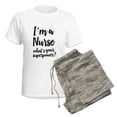 thumbnail image 5 of CafePress - I'm A Nurse What's Your Sup Women's Light Pajamas - Women's Short Sleeve Print T-Shirt and Pants Light Cotton Pajama Set, 5 of 7
