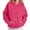 Hot Pink, variant on Yievot Hoodies for Women with Zipper Pocket Fleece Hooded Sweatshirts Oversized Pullover Long Sleeve Ladies Tops