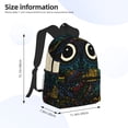 thumbnail image 4 of Vsdgher Owl with Mandala Print Unisex Large Capacity Bookbag Schoolbag Casual Daypack for High School/College/Teens/Travel/Work, 4 of 8