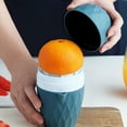 thumbnail image 4 of Cheers US Citrus Juicer Hand Press Multifunctional Hand Juicer Orange Lemon Manual Hand Squeezer Large Reamer Adaptor & Built in Handle Manual Juicer For Oranges & More, 4 of 7