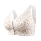 thumbnail image 3 of WILLBEST Brasier De Algodon Sujetador De Mujer Con Hebilla Frontal, Borde De Encaje, Sin Aro De Acero, Ajuste Sin Costuras, Para Yoga, Dormir, Talla Grande 2462, 3 of 3