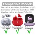 thumbnail image 2 of JNSA compatible con las puntas de los auriculares Beats Studio Buds +, cabe en una funda, auriculare, 2 of 5