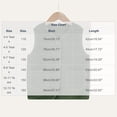 thumbnail image 3 of BLVB Boys Girls Fuzzy Fleece Vest Sherpa Warm Winter Sleeveless Button down Kids Jackets Coats with Pockets(Army Green,10-11 Years), 3 of 5