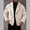 Beige, variant on Timoontee Men's Fleece Jacket Outdoor Casual Windbreaker Long Sleeve Notched Collar Jacket Solid Zip Up Jacket Fall Spring Fashion Clothes Black XXL