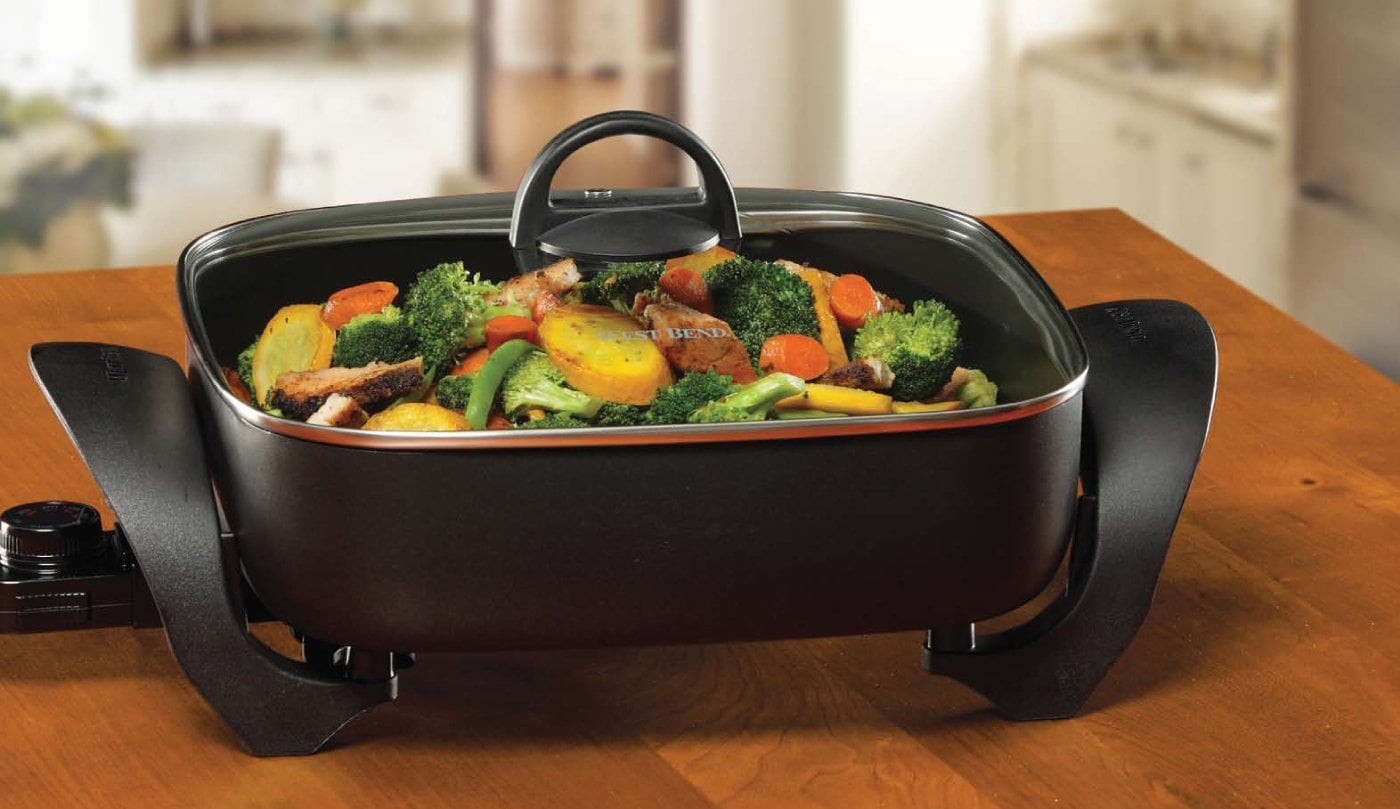 West Bend Extra Deep 12 Electric Skillet 72212