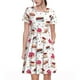 thumbnail image 1 of Balery Birthday Cake Vestidos sueltos de manga corta para mujer, vestidos de verano 2025, vestidos casuales de corte A con vuelo., 1 of 6
