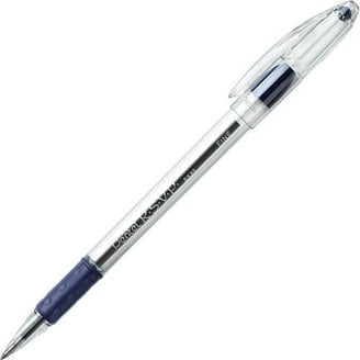 Pentel R.S.V.P. Ballpoint Stick Pens, Fine 0.7mm, Blue Ink