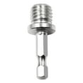 thumbnail image 6 of Miulika 2xHexagon Rod Adapter M14 Sturdy Polishing Converter Accessories , argent, 2 Pcs, 6 of 9
