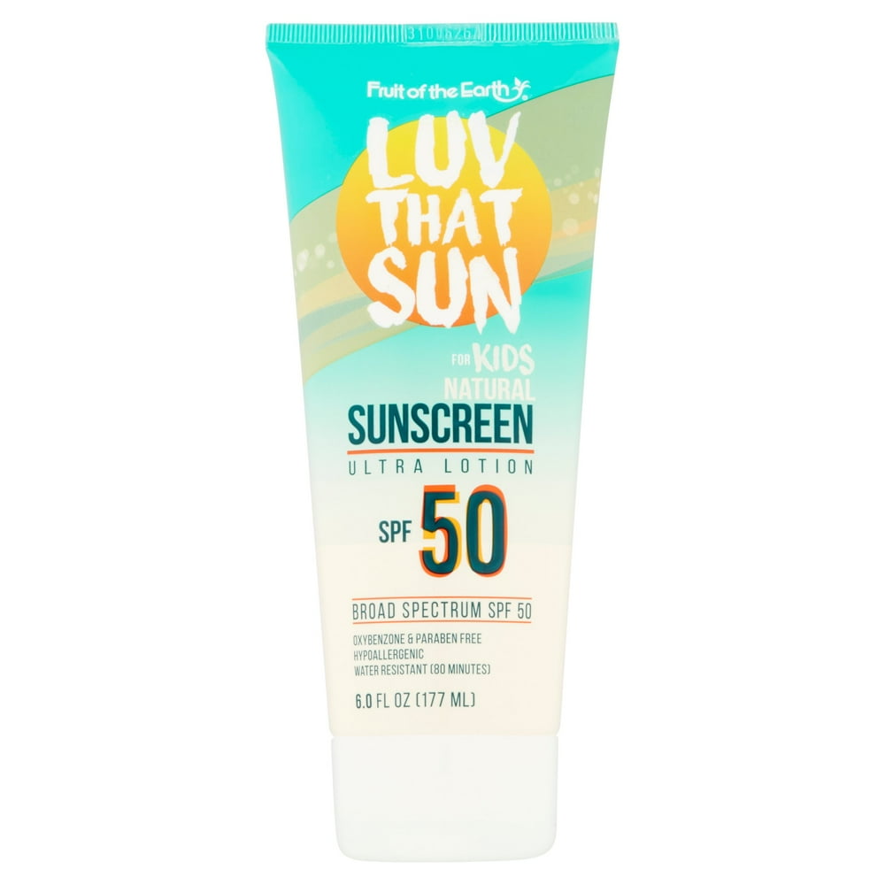 Fruit of the Earth Luv that Sun Sunscreen Ultra Lotion Broad Spectrum