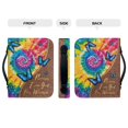 thumbnail image 4 of HELLHERO Blue Butterfly Tie Dye Bible Cover Protective for Daily Work Church Outdoor, PU Leather Portable Bible Covers, 4 of 12