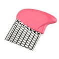 thumbnail image 2 of Prolriy Vegetable Wave Potato Slices Wrinkled French Fries Corrugated Cutting Chopped Pink, 2 of 2