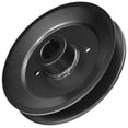 thumbnail image 3 of Terraxo Lawn Mower Deck Pulley Replacement Lawnmower Accessories Part Metal Equipment Outdoor Machine Attachment Component Easy Installation Suitable for Backyard Maintenance Repair Courtyard, 3 of 8